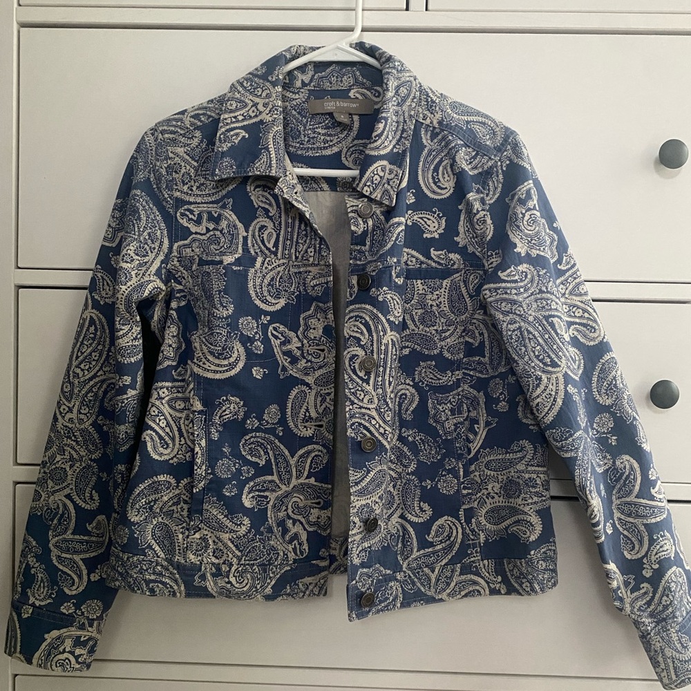 Paisley Jean Jacket